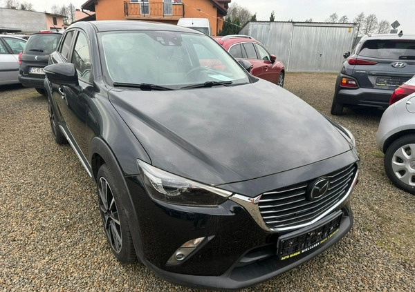 Mazda CX-3 cena 52500 przebieg: 145300, rok produkcji 2017 z Rumia małe 277